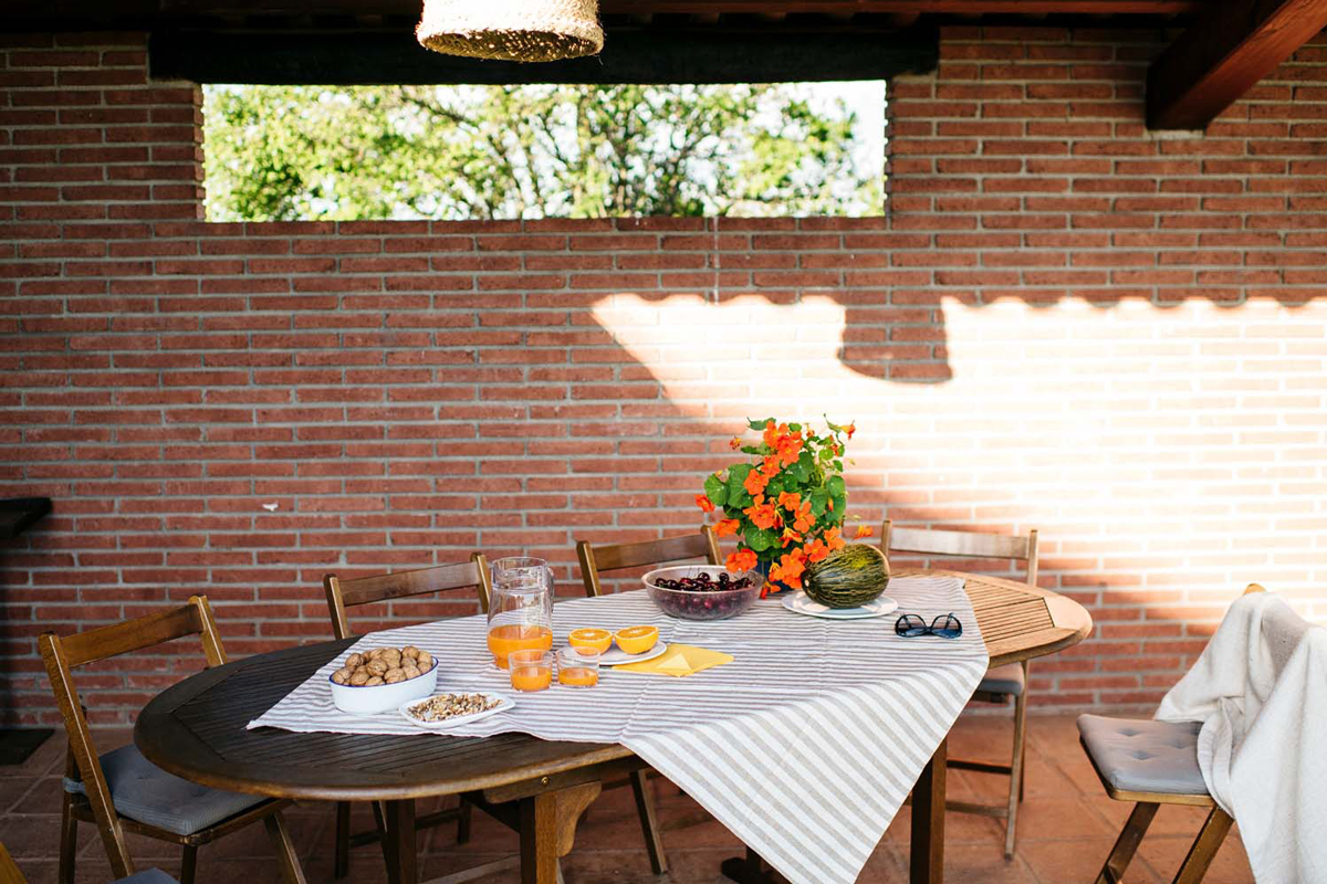 Jardí i piscina exterior