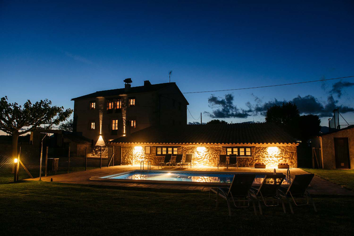 Jardí i piscina exterior