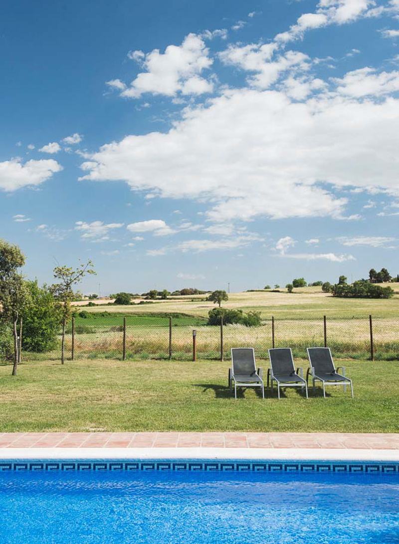 Jardí i piscina exterior