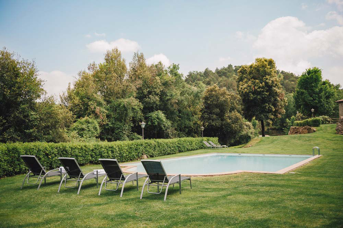 Jardí i piscina exterior