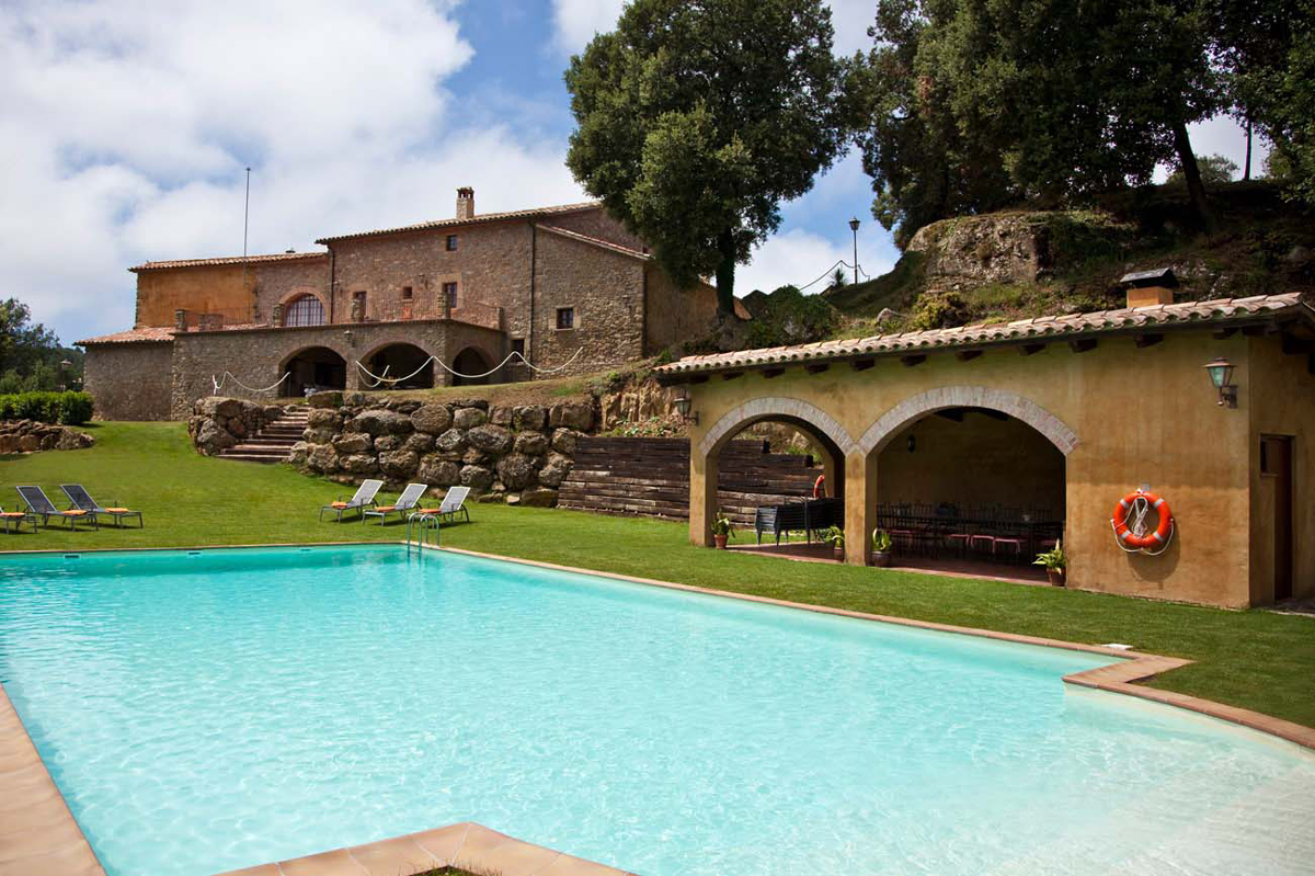 Jardí i piscina exterior