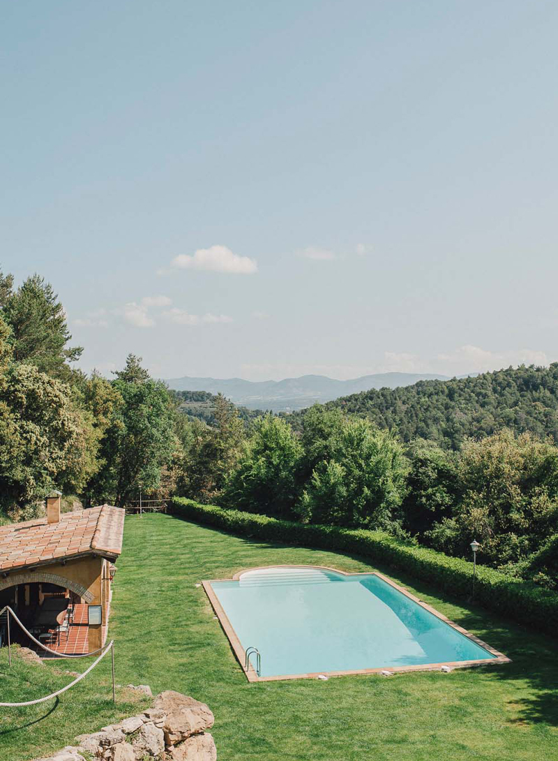 Jardí i piscina exterior