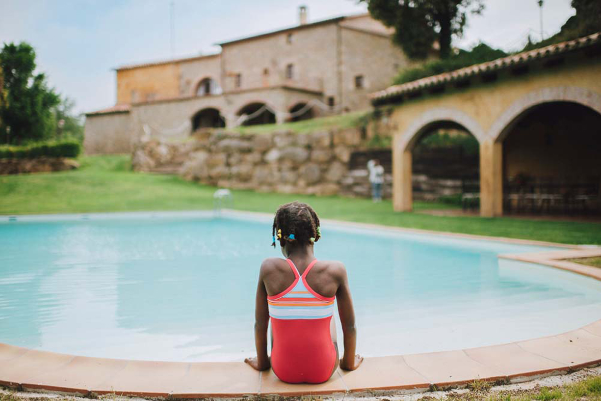 Jardí i piscina exterior